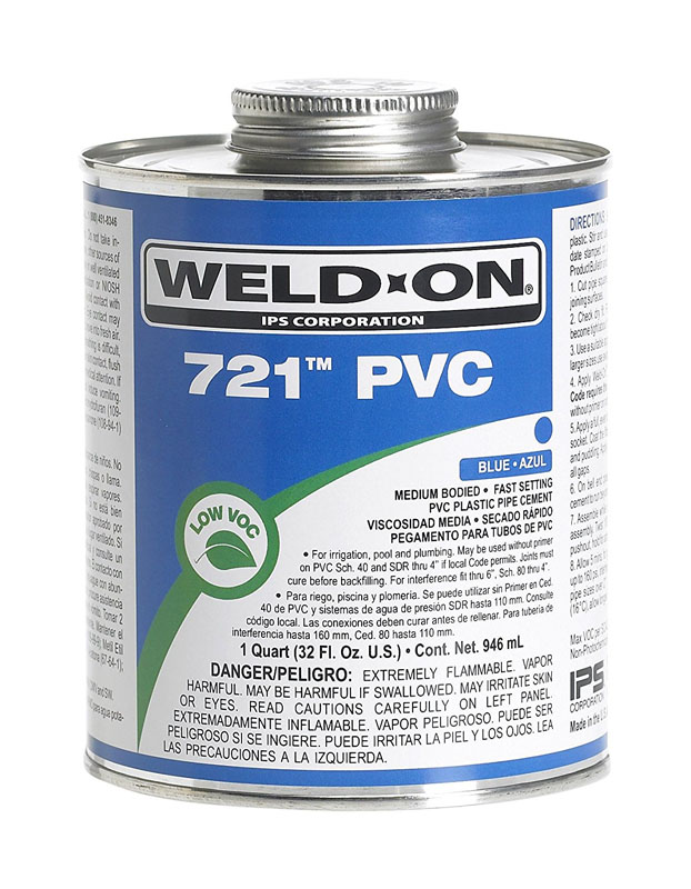 PVC SOLVENT CEMENTS BLUE