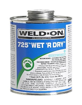 WET 'R DRY AQUA BLUE, MED BODY, FAST SET, CEMENT