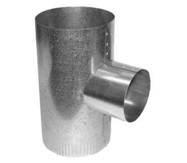 GALVANIZED DUCT TEES